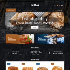 Opencart Fırın Mamulleri ve Ekmek Teması