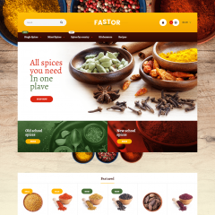 Opencart Baharat ve Aroma Teması