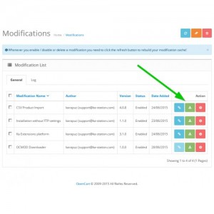 Opencart Ocmod Modül Kurulumu