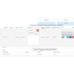 Opencart Sipariş Yönetimi Sayfası Modülü