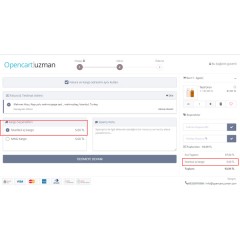 Opencart Süper Kargo Modülü