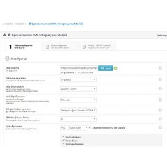 Opencart XML Entegrasyonu Modülü